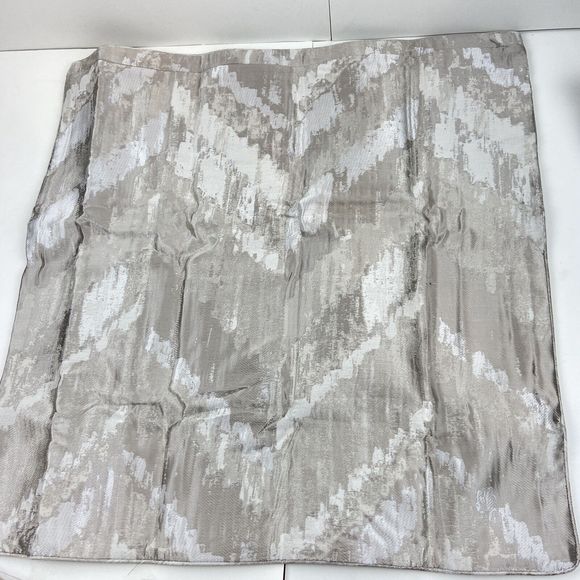 Hotel Collection Distressed Chevron European Sham (1) - Picture 3 of 9